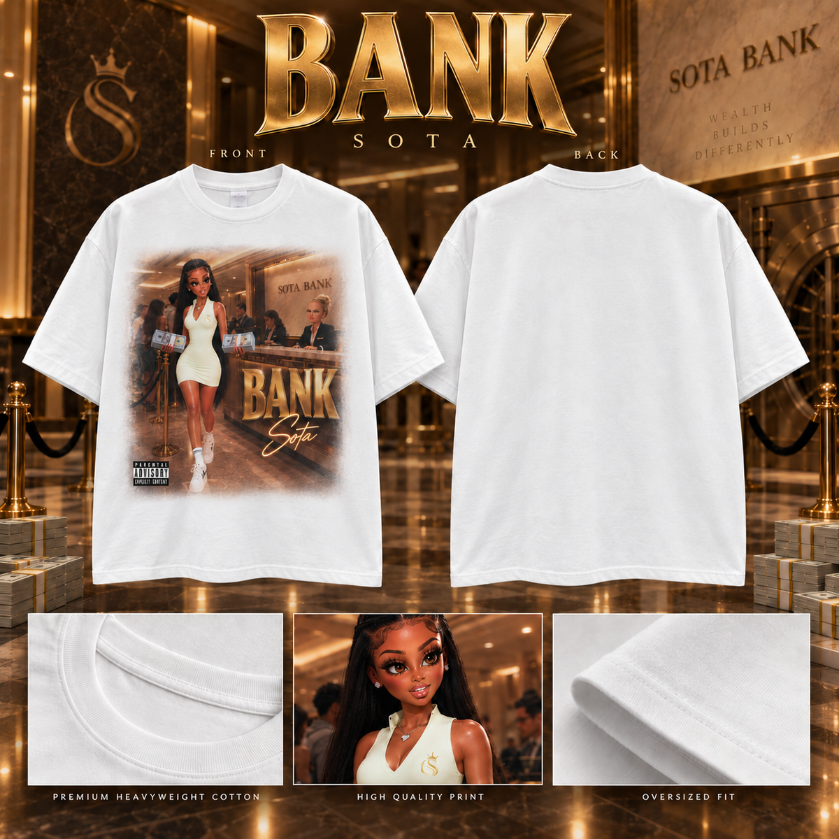 BANK Limited Edition Graphic Tee